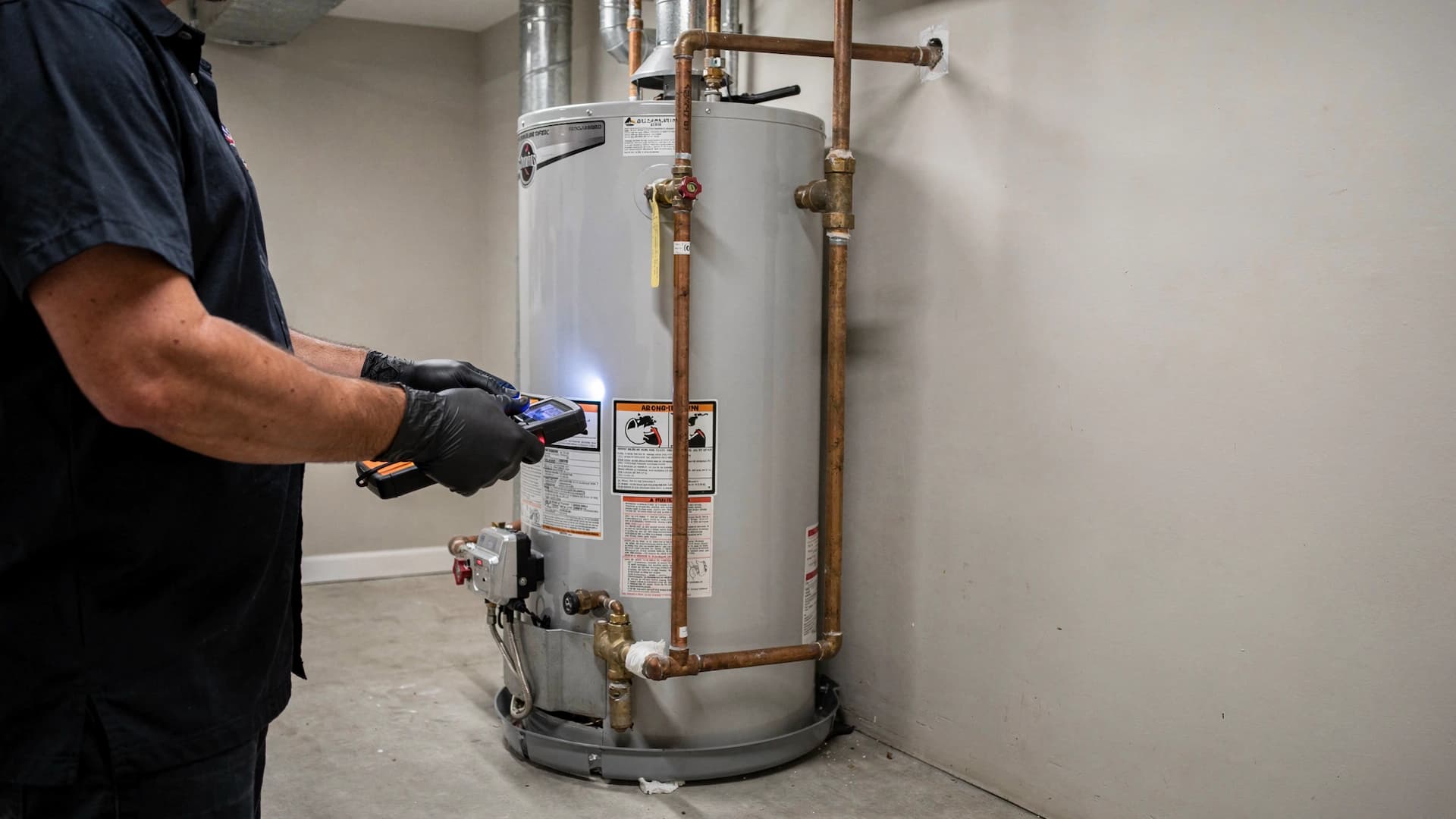 Electric water heater diagnostics before replacement in Boston, MA